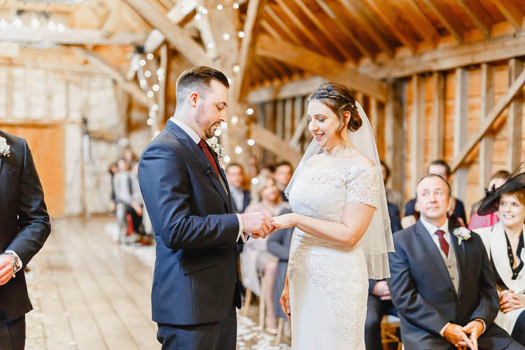 Beautiful Rustic Fairy Lights Barn Wedding http://whitestagweddings.com/