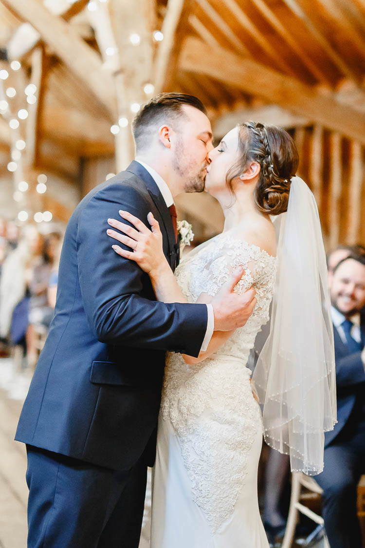 Beautiful Rustic Fairy Lights Barn Wedding http://whitestagweddings.com/