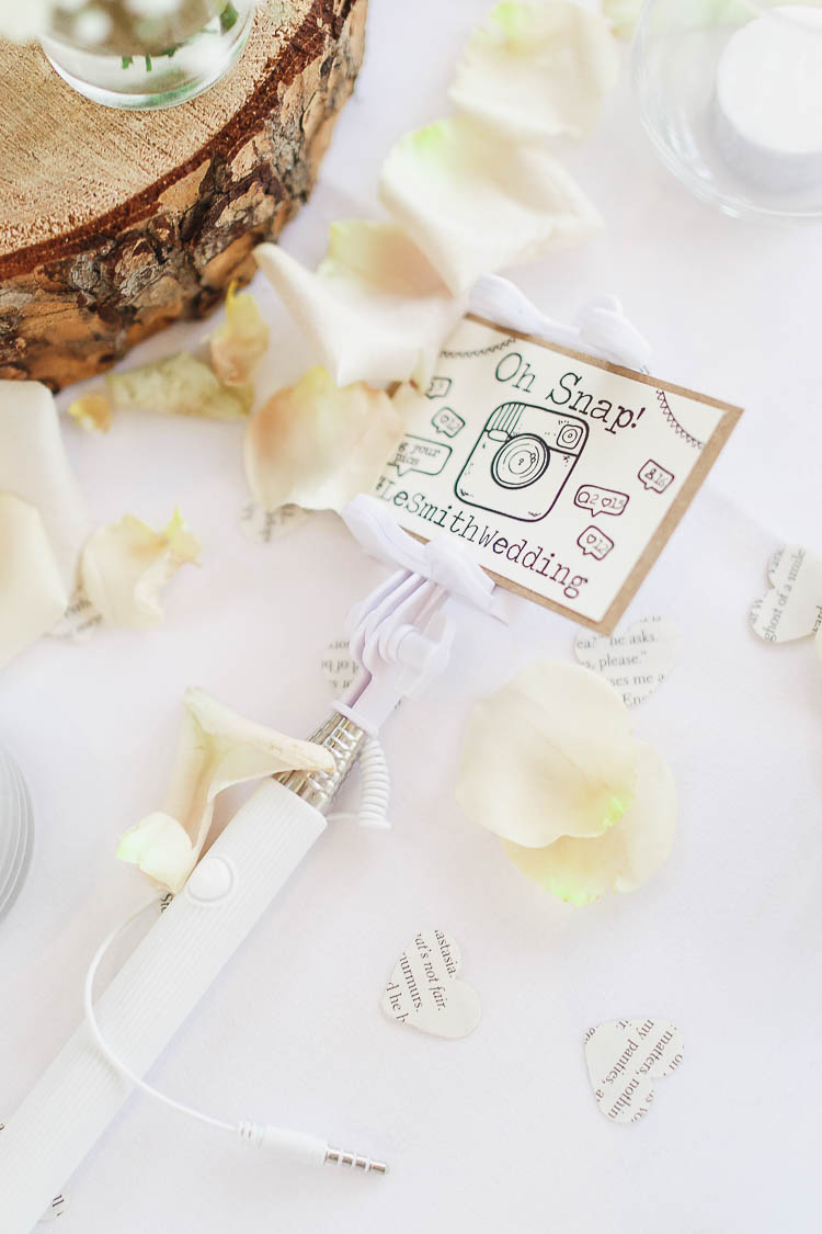 Selfie Stick Beautiful Rustic Fairy Lights Barn Wedding http://whitestagweddings.com/