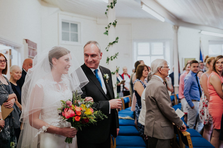 Stylish Hand Made Rainy Summer Barn Wedding http://www.kategrayphotography.com/