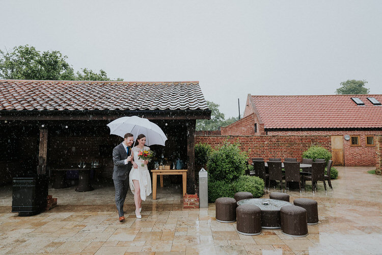 Stylish Hand Made Rainy Summer Barn Wedding http://www.kategrayphotography.com/