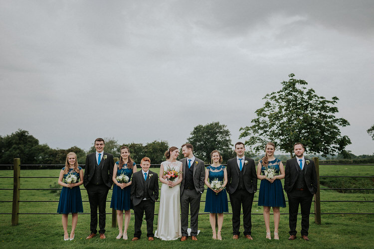 Stylish Hand Made Rainy Summer Barn Wedding http://www.kategrayphotography.com/