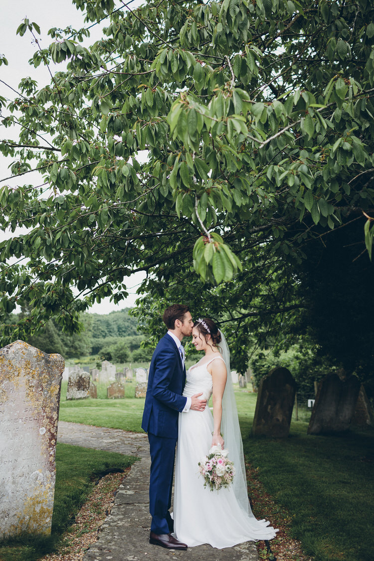 Bespoke Bridal Hugo Boss Groom Blush Navy DIY Tipi Wedding Home http://www.kategrayphotography.com/