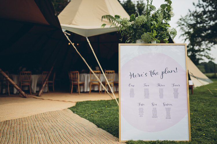 Table Plan Details Blush Navy DIY Tipi Wedding Home http://www.kategrayphotography.com/