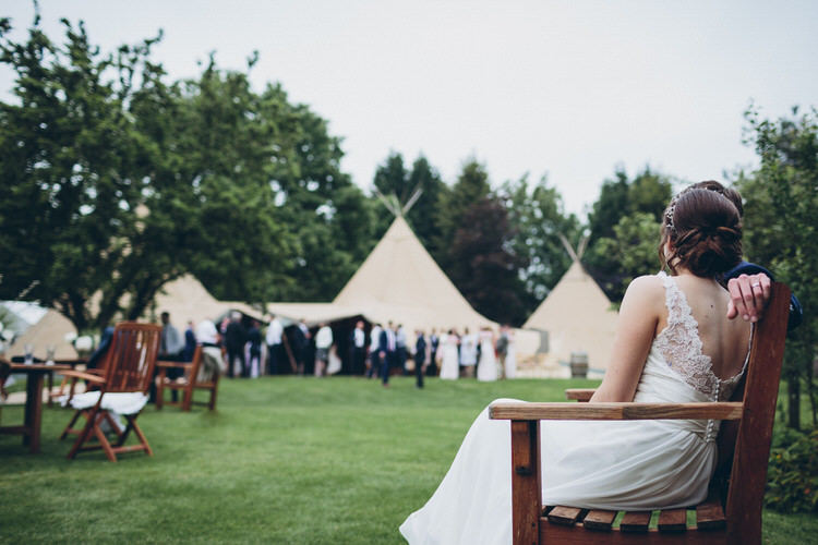 Blush Navy DIY Tipi Wedding Home http://www.kategrayphotography.com/