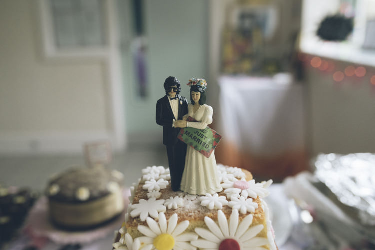 Cake Topper Alternative Creative Budget Wedding http://www.petecranston.com/