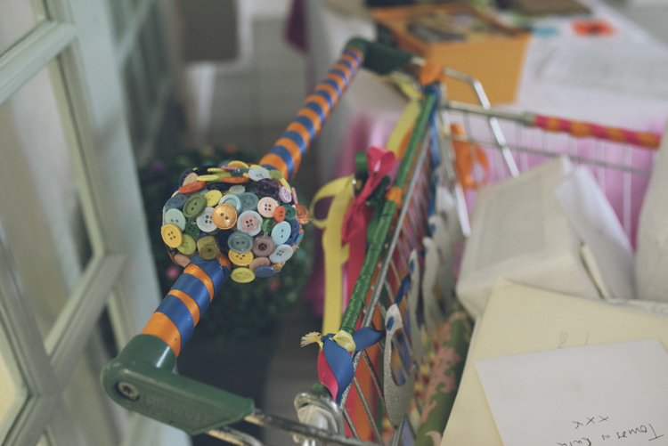 Shopping Trolley Gift Card Holder Alternative Creative Budget Wedding http://www.petecranston.com/