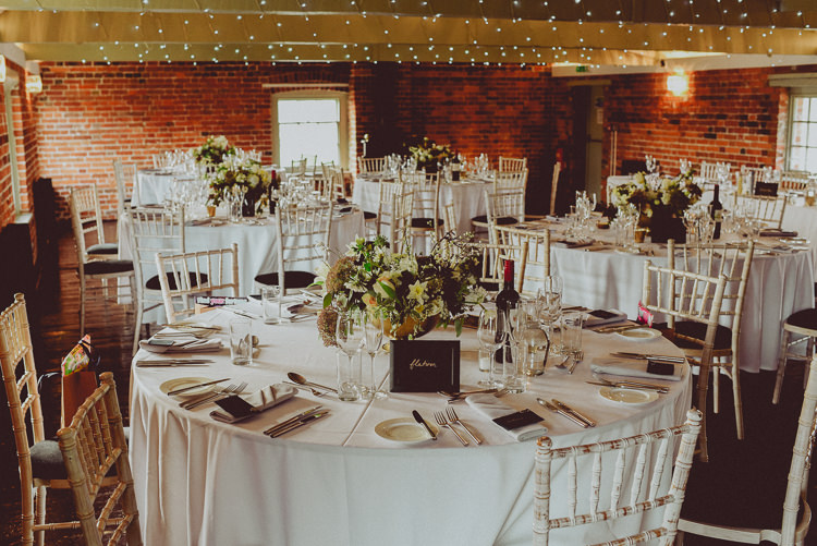 Sopley Mill Dorset Modern Minimal Botanical Winter Wedding http://bigbouquet.co.uk/