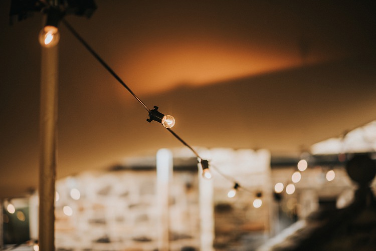 Festoon Lighting Enchanting Woodland Boho Wedding http://www.kerrydiamondphotography.com/