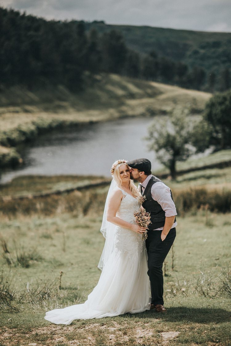 Mori Lee Dress Gown Bride Bridal Dress Straps Enchanting Woodland Boho Wedding http://www.kerrydiamondphotography.com/