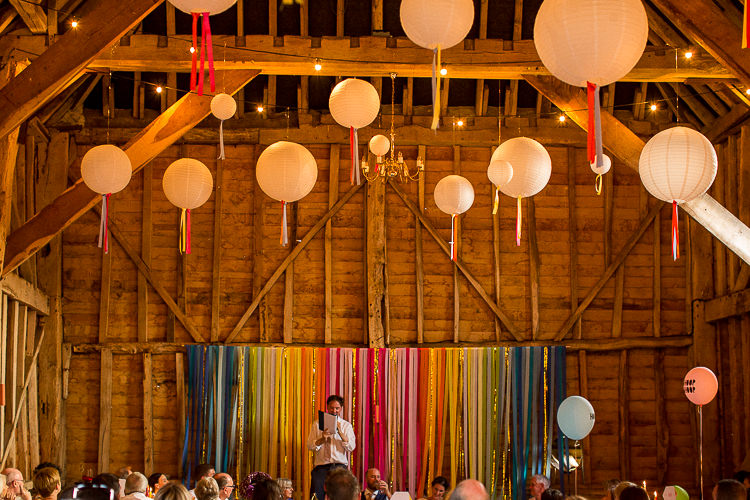 Fun Multicolour Creative Barn Wedding http://www.mattparryphotography.co.uk/