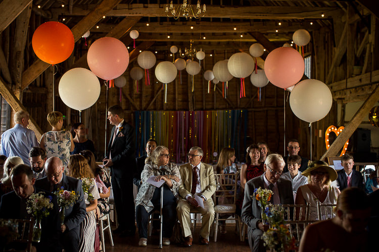 Fun Multicolour Creative Barn Wedding http://www.mattparryphotography.co.uk/