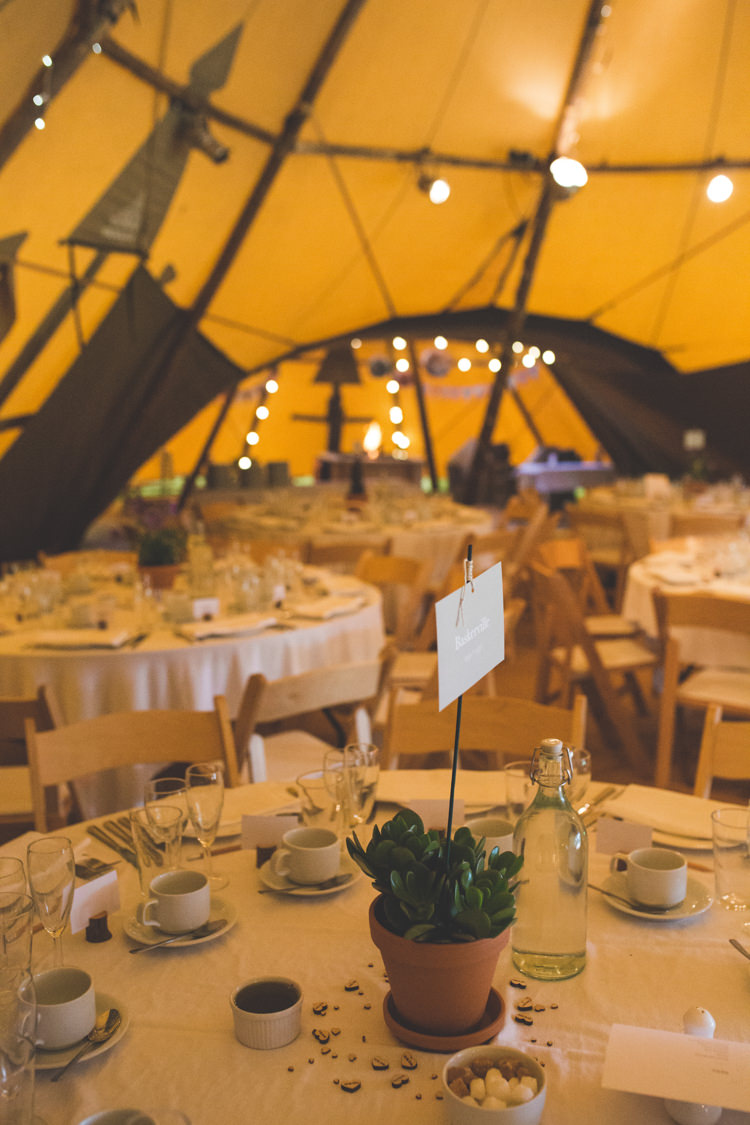 Tipi Decor Delightfully Natural Pretty Garden Wedding http://www.elliegracephotography.co.uk/
