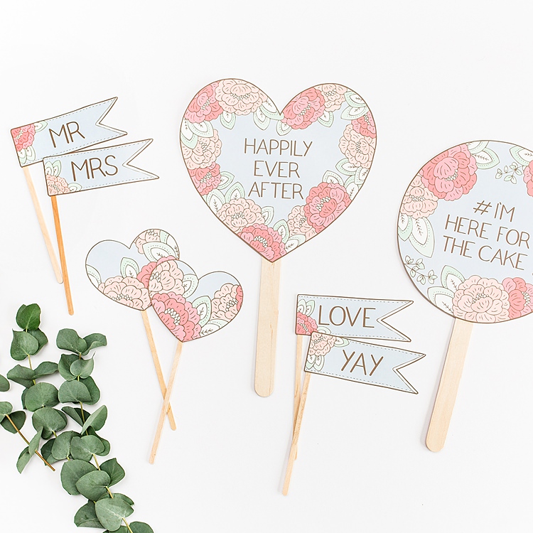Bea and Bloom Photo Booth Props_1