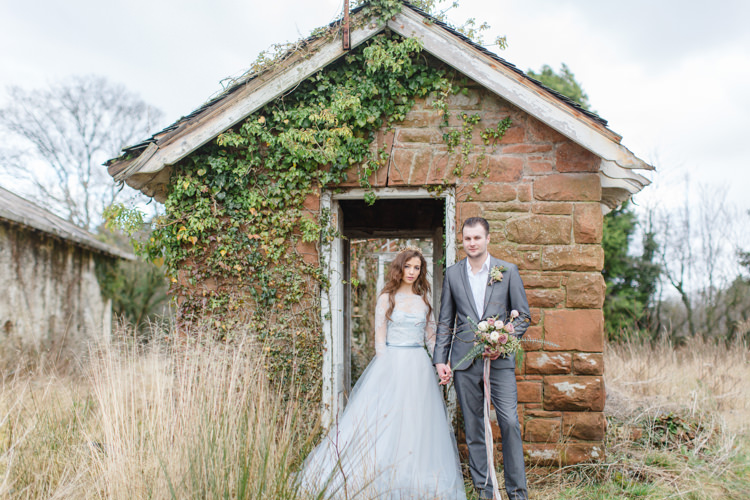 Botanical Beauty Abandoned Greenhouse Wedding Ideas https://www.thegibsonsphotography.co.uk/
