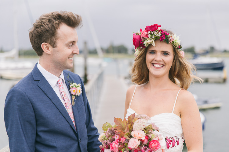 Creative Cool Bohemian Harbourside Wedding http://carohutchings.com/