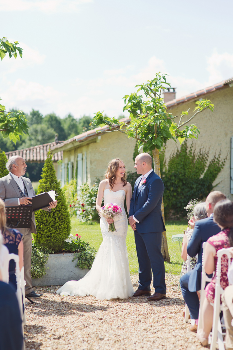 Bride Bridal Maggie Sottero Ascher Gown Dress Alexandre Groom Colour Pop Summer French Chateau Wedding http://www.cottoncandyweddings.co.uk/