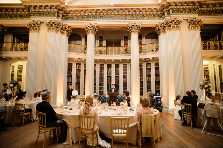Opulent Metallics City Library Wedding http://www.croandkowlove.com/