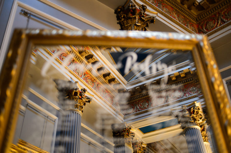 Opulent Metallics City Library Wedding http://www.croandkowlove.com/