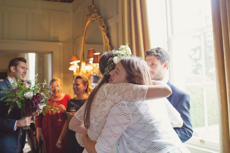 Antler Feather Stunning Countryside Wedding http://www.cottoncandyweddings.co.uk/