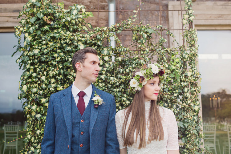 Antler Feather Stunning Countryside Wedding http://www.cottoncandyweddings.co.uk/