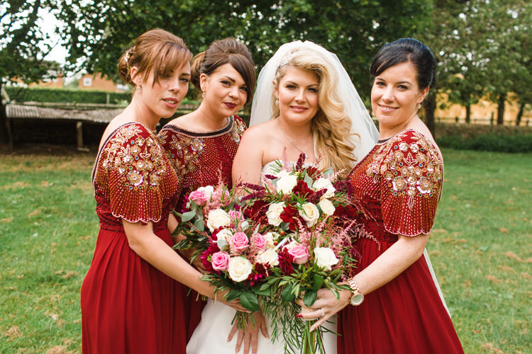 Burgundy Gold Rustic Glam Barn Wedding http://www.terripashleyphotography.co.uk/