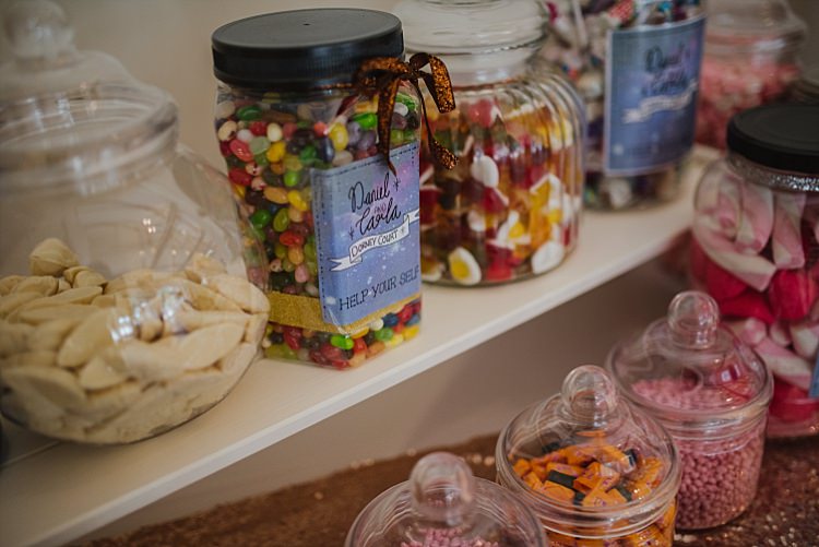 Sweets Sweetie Station Bar Sparkle Old Hollywood Glamour Wedding https://www.jonnybarratt.com/