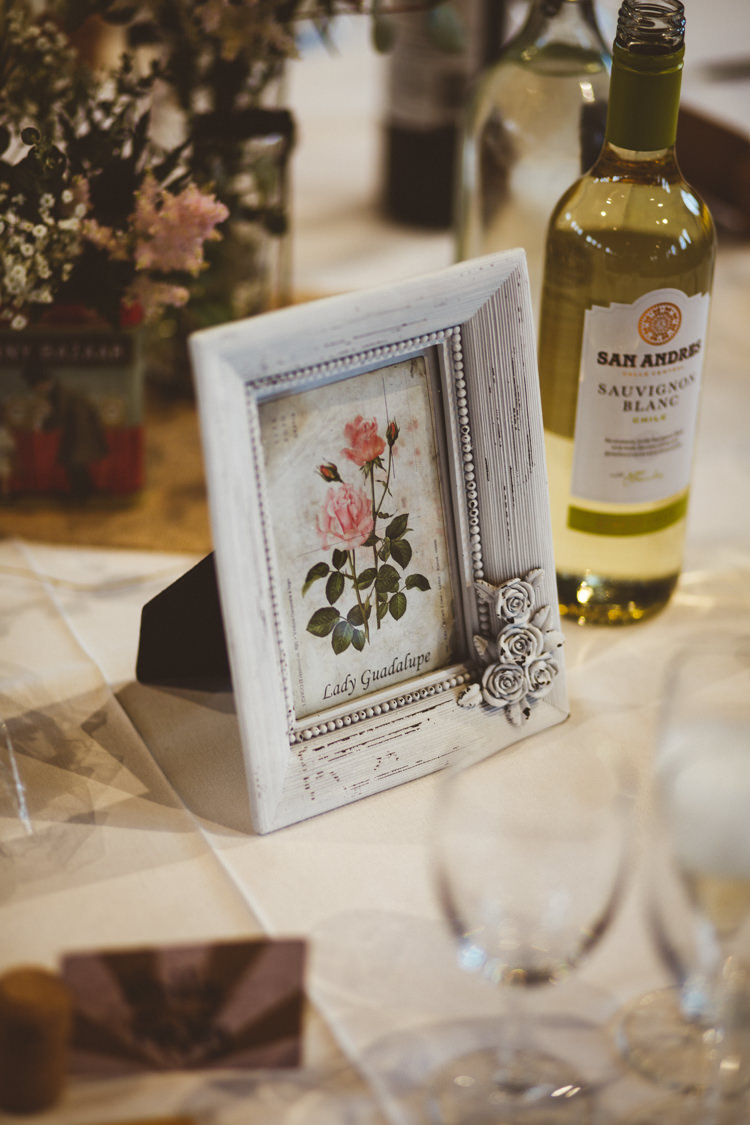 Table Name Rose Frame Centre Industrial Cool Museum Wedding https://photography34.co.uk/