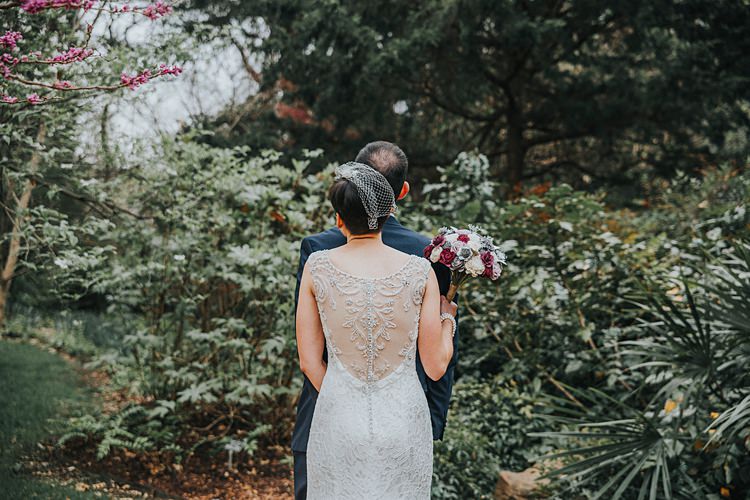 Bride Bridal Back Detail Beading Dress Gown Modern Spring Botanic Garden Wedding Texas http://velvetsagephotography.com/
