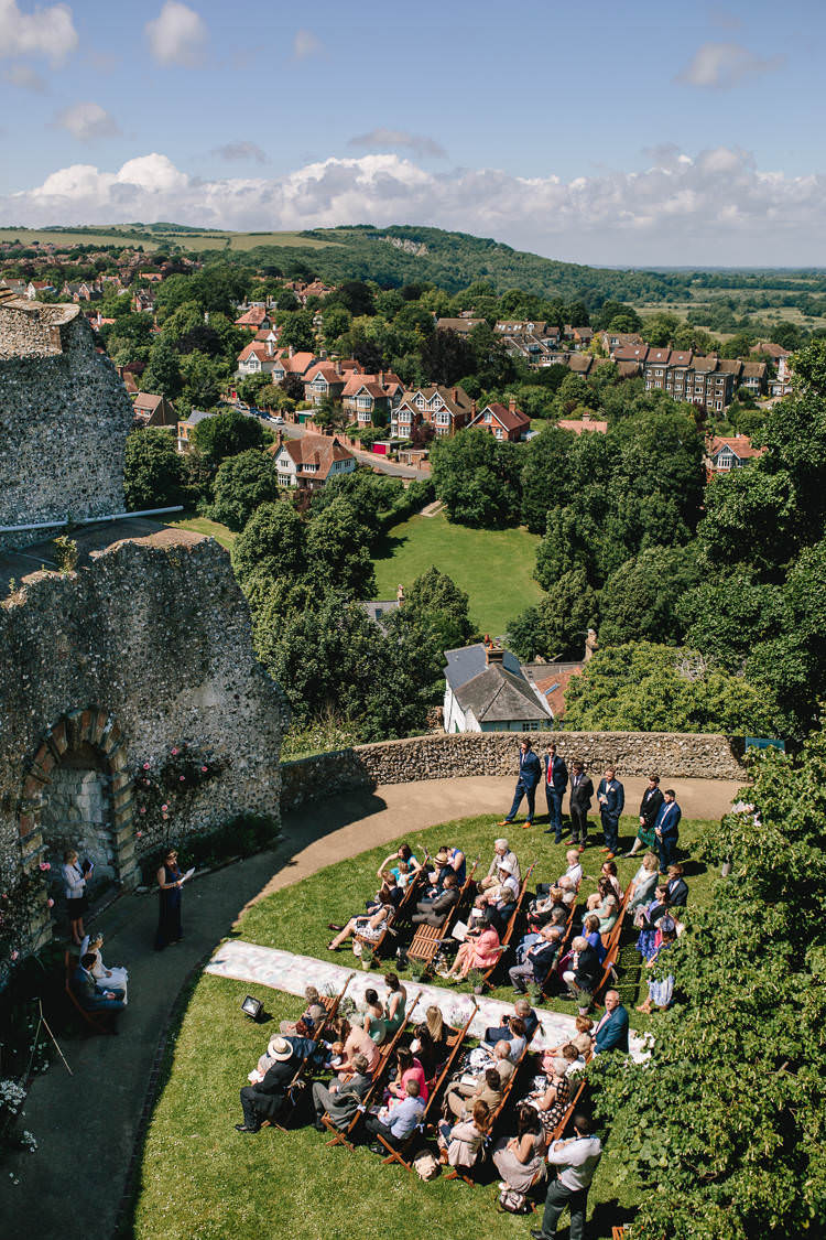 Pretty Picturesque Outdoor Castle Wedding https://parkershots.com/