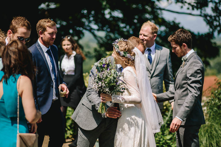 Pretty Picturesque Outdoor Castle Wedding https://parkershots.com/