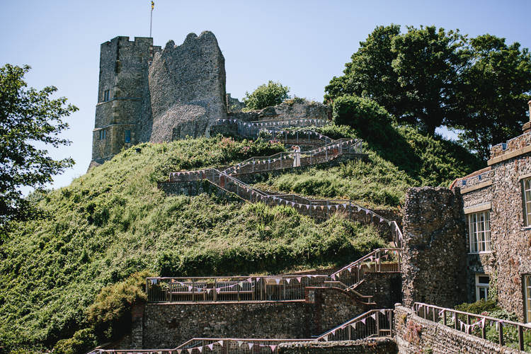 Pretty Picturesque Outdoor Castle Wedding https://parkershots.com/