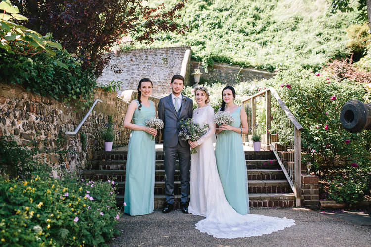 Pretty Picturesque Outdoor Castle Wedding https://parkershots.com/
