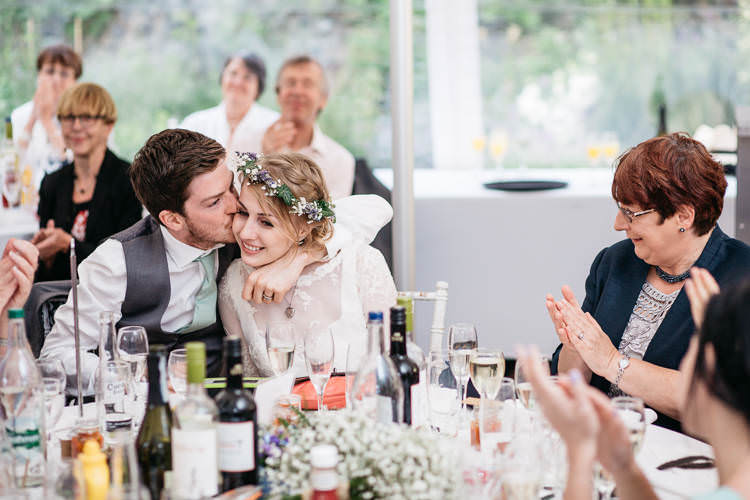 Pretty Picturesque Outdoor Castle Wedding https://parkershots.com/