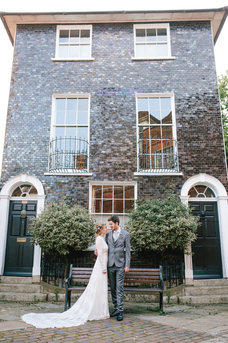 Pretty Picturesque Outdoor Castle Wedding https://parkershots.com/