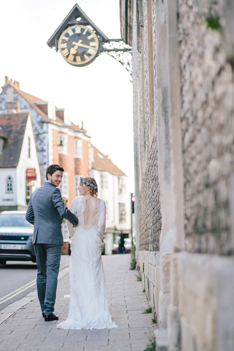 Pretty Picturesque Outdoor Castle Wedding https://parkershots.com/