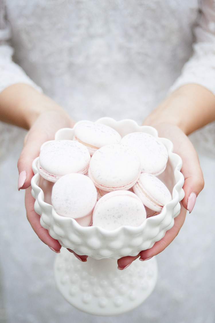 Blush Pink Macarons Ethereal Soft Fine Art Wedding Ideas http://lizbakerphotography.co.uk/