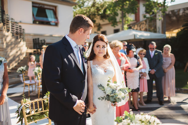Bride Bridal Pronovias Dress Gown Strapless Veil Bespoke Groom Elegant Stylish Sorrento Destination Wedding http://www.francessales.co.uk/