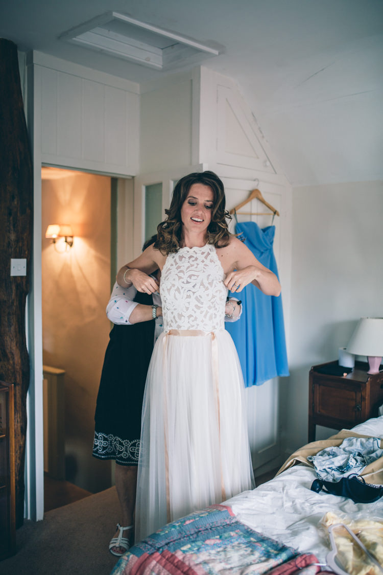 Grace Loves Lace Dress Gown Bride Bridal Tulle Sash Wildflower Village Green Handfasting Wedding http://www.naomijanephotography.com/
