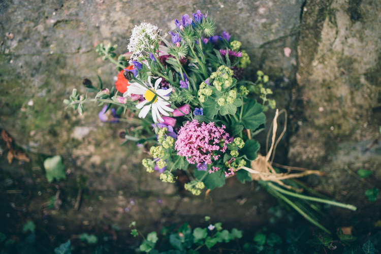 Bouquet Flowers Bride Bridal Wildflower Village Green Handfasting Wedding http://www.naomijanephotography.com/