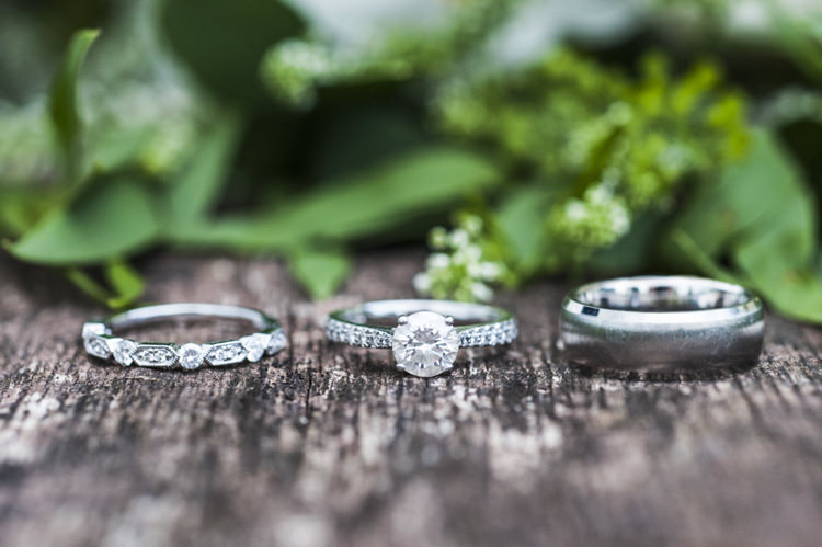 Rings Diamond Engageent Chilled Country Boho White Green Wedding http://eleanorjaneweddings.co.uk/