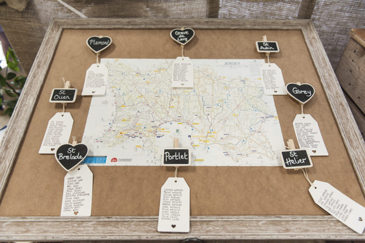 Map Seating Plan Chart Chilled Country Boho White Green Wedding http://eleanorjaneweddings.co.uk/