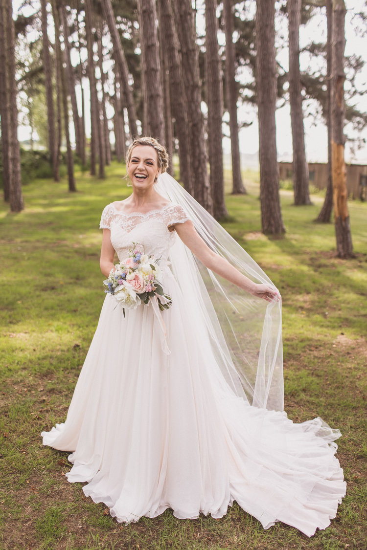 Veil Bride Bridal Rose Quartz Serenity Spring Wedding Ideas https://www.wearetheclarkes.com/