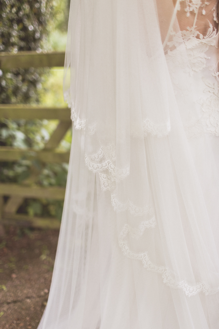 Lace Veil Bride Bridal Accessory Rose Quartz Serenity Spring Wedding Ideas https://www.wearetheclarkes.com/