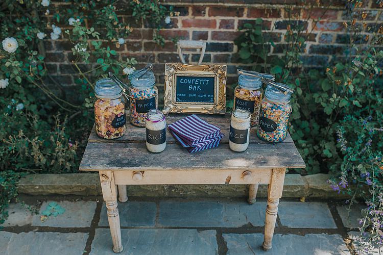 Confetti Bar Family Friendly Summer Tipi Outdoor Wedding http://www.brookrosephotography.co.uk/