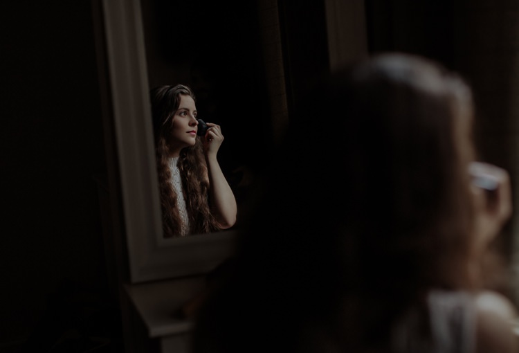 Bride Ceremony Preparations Soft Makeup Breathtaking Wild Scotland Elopement http://www.theferros.com/