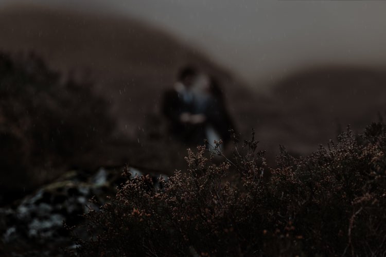 Bride Groom Hills Branches Clouds Breathtaking Wild Scotland Elopement http://www.theferros.com/