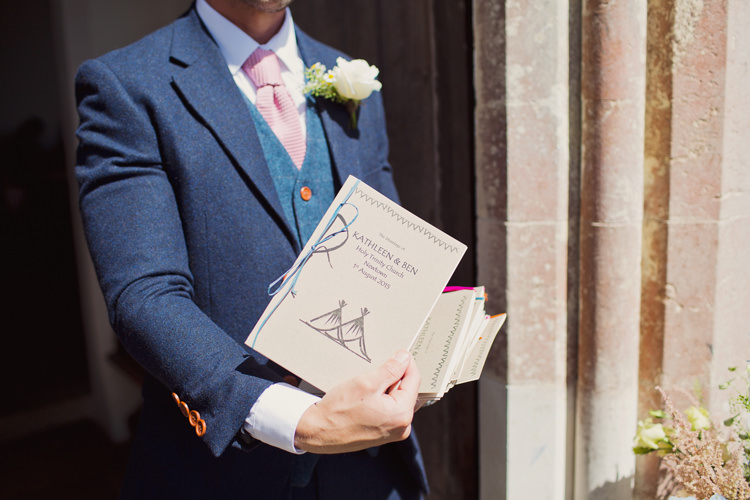 Order Service Stationery Relaxed Festival Tipi Wedding http://www.cottoncandyweddings.co.uk/