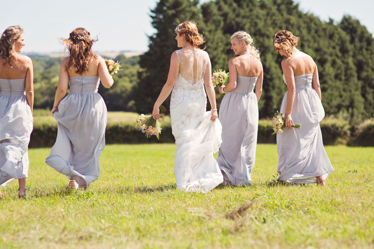 Long Lilac Bridesmaid Dresses Relaxed Festival Tipi Wedding http://www.cottoncandyweddings.co.uk/