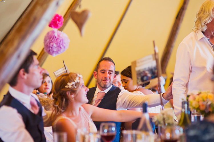 Relaxed Festival Tipi Wedding http://www.cottoncandyweddings.co.uk/